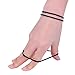eBoot Hair Elastics Hair Bands Bulk, Black, Pack of 40