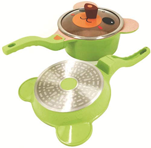 Preisvergleich Produktbild Kindergeschirr Babynahrungsergänzungstopf Babybrei-Topf Antihaft-Milchtopf@9