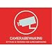 Produktbild Abus Warnaufkleber Videoüberwachung Sprachen Niederländisch (B x H) 148mm x 105mm AU1304