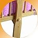 Baby Swinging Crib Infant Cradle Bed Co-Sleeper Free Bedding Set & Foam Mattress (Pink)