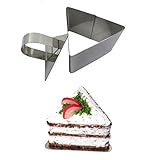  FIOLTY Bricolaje para hornear Herramientas de acero inoxidable del molde Postre triste Die Mousse de queso Anillo TiramisÃº Galletas Slr extremidades de los pasteles 2018: C