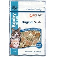PACK 2 x BOXBY DELICIOSO SUSHI PARA GATOS 50 GRS.
