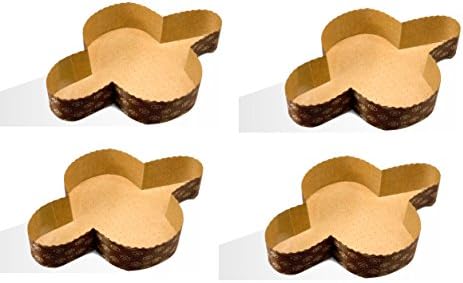 15 Oven Paper minimoldes with Dove Design, 100 g