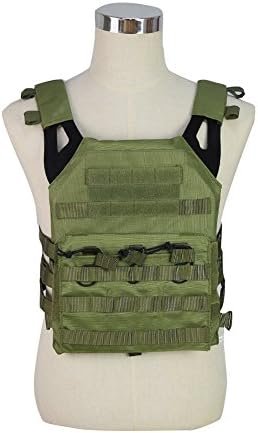 JPC Tactical Vest Military Wargame Chest Rig Molle Plate Carrier Hunting Vest Outdoor Uniform Combat Gear