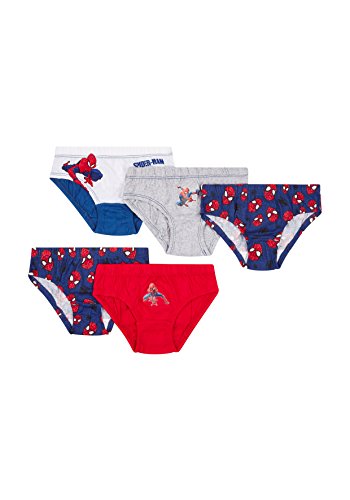 Mothercare Spiderman, Slip para Niños, Azul (Marino), 2-3 Años