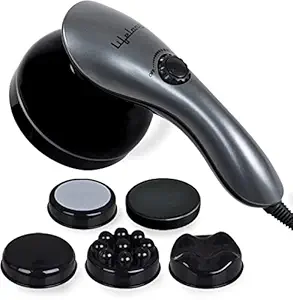 Lifelong LLM171 Electric Handheld Pain Relief Full Body Massager for Neck, Back, Leg & Foot