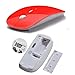 Produktbild LanLan Ultradünne 2,4 G optische Wireless Mouse USB Empfänger Air Mouse für Laptop Notebook rot