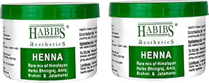 Habibs Henna (Mehendi) With Medicinal Herbs, 400g - Green