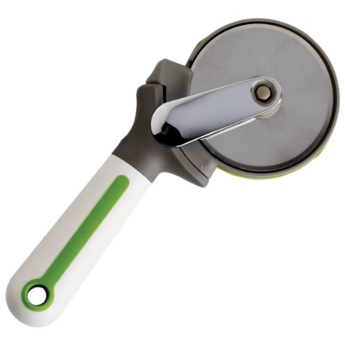 Chef´n 103-280-120 FreshForce Pizza-Schneider mit Schleifeinheit, weiß / grün