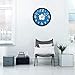 Produktbild GRTEW Einfache, In Blau Wanduhr, Mode Und Kreative Wanduhren Wohnzimmer Schlafzimmer Silent Wanduhren Modern Groß Clock - Datenblatt C 12 Zoll