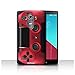 Produktbild Stuff4 Hülle / Case für LG G4/H815/H818 / Rot Muster / Playstation PS4 Kollektion