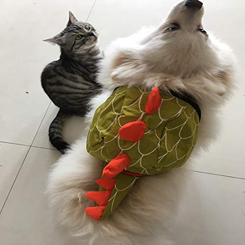 VICTORIE Mochila De Perro Paquete Arnés Bolsa De Sillín de para El Entrenamiento De Viaje Al Aire Libre Acampar Senderismo Dinosaurio