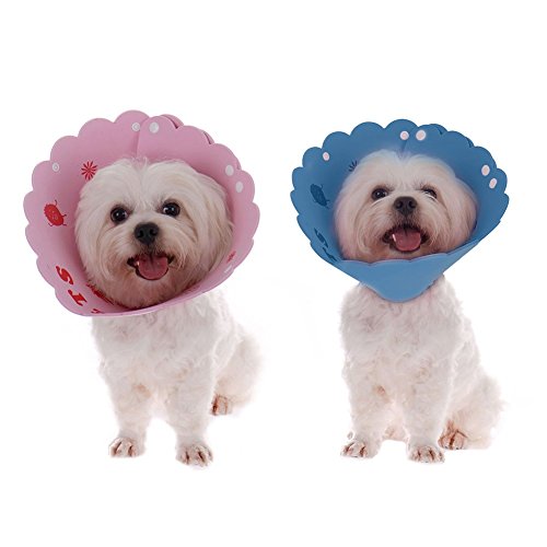 HimanJie-Elizabeth-Soft-Foam-Protective-Collar-Wound-Healing-Cone-recovery-E-Collar-for-Small-Medium-Large-Dog-Cat