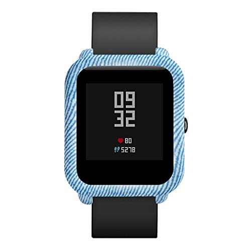 zolimx-1987 Suave TPU Protección de Silicona Caso Completo Cubierta para Huami Amazfit Bip Youth Watch (C)