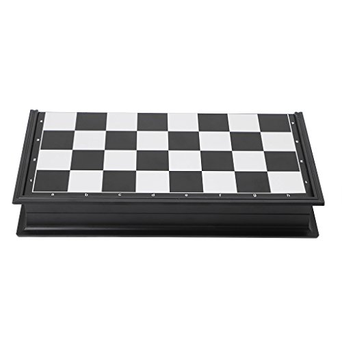 Preisvergleich Produktbild Enyu Tragbare Reise Magnetische Turnier Schachspiel Faltbrett Box Geschenk Kinder Spielzeug