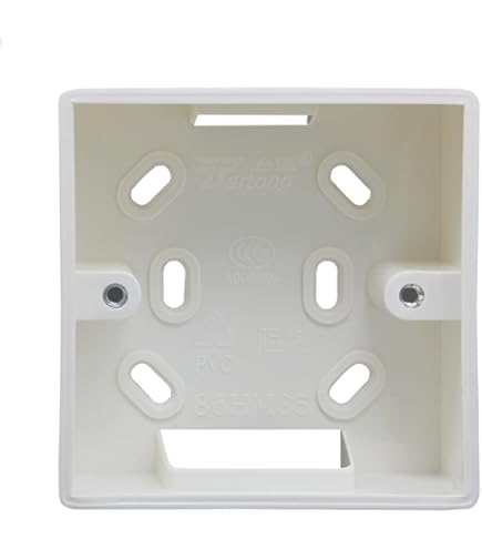 Lot De 2 Boîtiers Montés En Saillie Pour Prises Réseau De Câbles