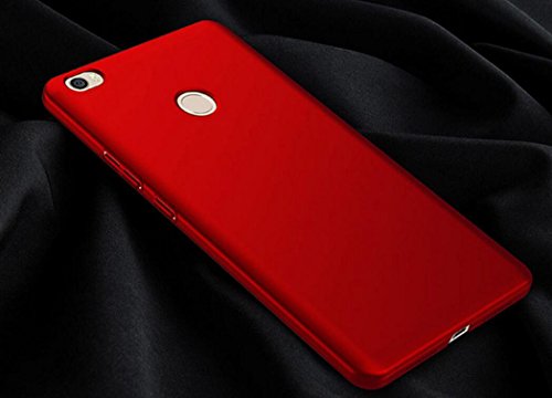 EIISSION Huawei P8 Lite (2017) Custodia,Ultra sottile che cade superficie protettiva opaca Custodia per Huawei P8 Lite (2017) smartphone ,Rosso