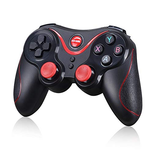Preisvergleich Produktbild feiledi Trade Bluetooth Game Controller Wireless Gamepad Wiederaufladbar Phone-mit Verstellbarer Halterung Halterung Kompatibel mit Android, iOS, Tablet, TV, TV Box, VR