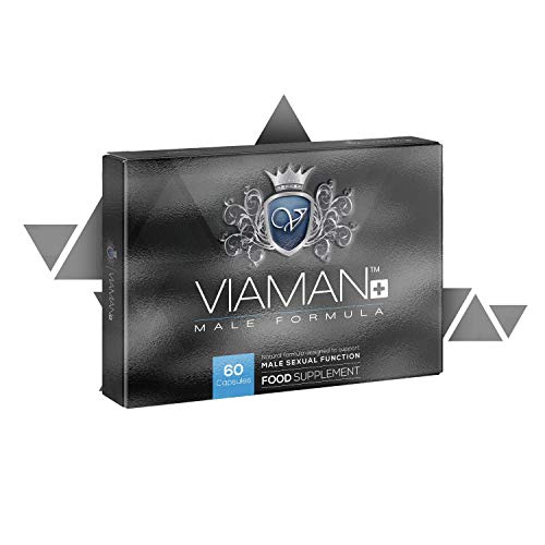 Viaman Plus - Fórmula Natural Para El Rendimiento Masculino - Disfruta De Relaciones Íntimas Más Duraderas E Intensas - 800mg 60 Cápsulas Para 1 Mes