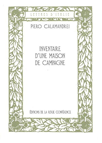 Inventaire d'une maison de campagne Inventaire d'une maison de campagne