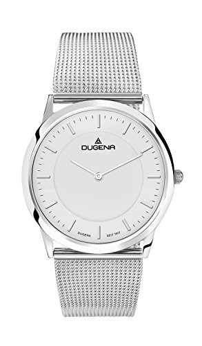 Dugena Herren-Armbanduhr Design Analog Quarz Edelstahl 4460510