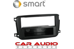 T1 Audio T1-24MM08 - Smart Car Fortwo 2010 onwards Stereo Radio Fascia Facia adapter Panel (Single Din or Double Din option)