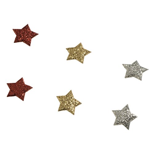 Preisvergleich Produktbild 57599 Magnete Stern, Glitzer