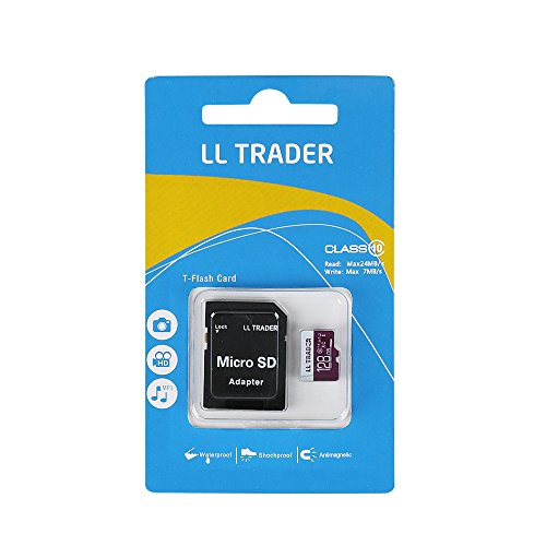 LL Trader Ultra Android Micro SD 128GB bis zu 48 MB/Sek Speicherkarte mit SD Adapter (Standardverpackung) - 4