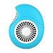 Produktbild TDFGCR Turbo Portable Mini Fan USB wiederaufladbarer tragbarer Lüfter Desktop Outdoor—Blau