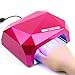 Perfect Summer 36W Gel Nail Polish UV LED Lamp Acrylic Nail Dryer 100-220V Pink