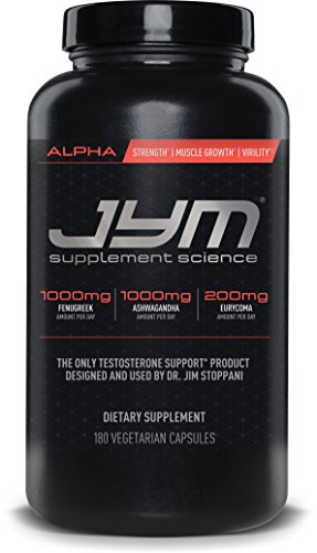 Preisvergleich Produktbild JYM Supplement Science ALPHA JYM Supplement Capsules, 180-Count