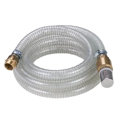 Einhell Accessoire Tuyau d'aspiration en Laiton 4 m pour GE-WW 5737 E Kit/GE-WW 9041 E/GE-AW 9041 E/GE-AW 5537 E/GE-GP 9041 E/GE-GP 5537 E
