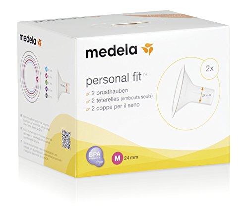 Medela 008.0328 PersonalFit Brusthaube, 2 Stück, Größe M, 24 mm - 3