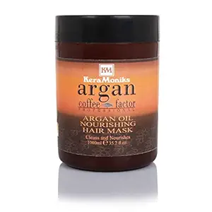 Keramoniks Argan Oil Keratin Hair Mask 1000 Ml- Suitable For All Hair Types