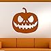 Produktbild Mrhxly Böse Kürbis Kopf Halloween    Wandkunstaufkleber Für Urlaub Wohnzimmer Hintergrund Dekorationvinyltapeteaufkleber Wandbilder57 * 57 Cm