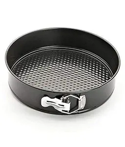 SKARS Non-Stick Pan/Cheesecake Pan/Leakproof Cake Pan Round Baking Pans with Quick Release Latch and Removable Bottom, Bakeware - 9x2 Round
