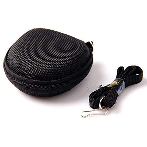 Preisvergleich Produktbild Ularma Tragbar Kopfhörer Aufbewahrungskoffer Schwarz Mini Headset Ohrhörer Tragetasche SD TF Karten Schutzhülle Schmuckkästchen von SamGreatWorld