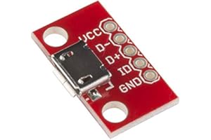 SPARKFUN USB Micro B Socket Breakout Board