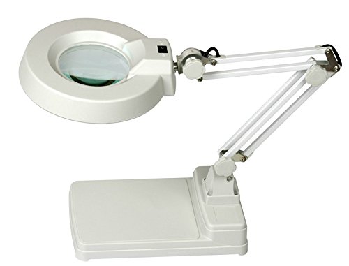 Preisvergleich Produktbild MVPower® Lupenleuchte Lupenlampe mit / ohne Standfuß Helle Licht (mit Standfuß)
