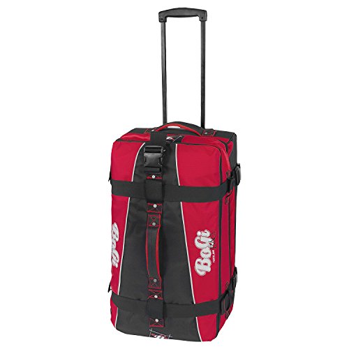 Bogi Sac valise chariot de sac de Voyage valises tronc, 72 cm, 85 L, rouge / noir
