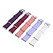 Produktbild Sensiabl 5Pcs Watch Band Sports Silicone Fitness Strap Smart Watch Random Silver Buckle Fl5C
