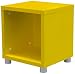 Produktbild Tenzo 1820-002 Box Designer Würfel, 42 x 38 x 35 cm, Spanplatte lackiert matt, gelb