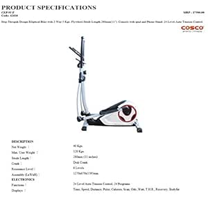 cosco elliptical bike