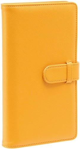 Yellow Fujifilm Instax Mini Photo Album 120 Photos Soft Cover for Instax Mini 8,7s,90, Polaroid Mio