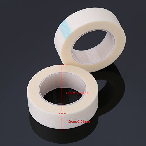 eBoot 6 Rolle Wimpern Band Weiß Papier Fabrik Wimpern Klebeband für Wimpern Verlängerung Angebot - 4