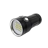 Duraderas y recargables: las luces de seguridad Scuba están fabricadas con una aleación de aluminio de calidad aeronáutica con características antichoque y de resistencia a la corrosión. Desarrollado por una batería recargable 18650 (no incluida).