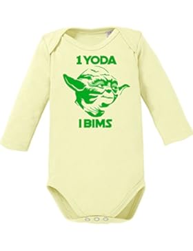 1 Yoda i Bims - Bio Baby Langarmbody