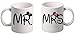 Produktbild Allntrends Couple Coffee Mugs MR and MRS by Allntrends