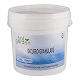 Idóneo para tratamientos de mantenimiento.Con el pH del agua correcto, añadir diariamente de 1 a 3 g de dicloro isocianurado 55% por cada m3 de agua.