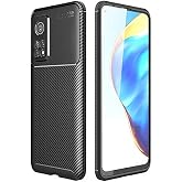 Spia Xiaomi Mi 10T Pro 5G ile uyumlu Kılıf Siyah Karbon Silikon Orijinal Esnek İnce Geliştirilmiş Dayanıklı Darbe Karşıtı Kor